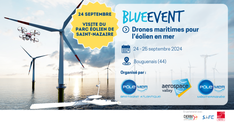 Bannière BE Drones maritimes pour l'éolien en mer