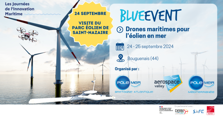 Blue event Drones maritimes pour l'éolien en mer